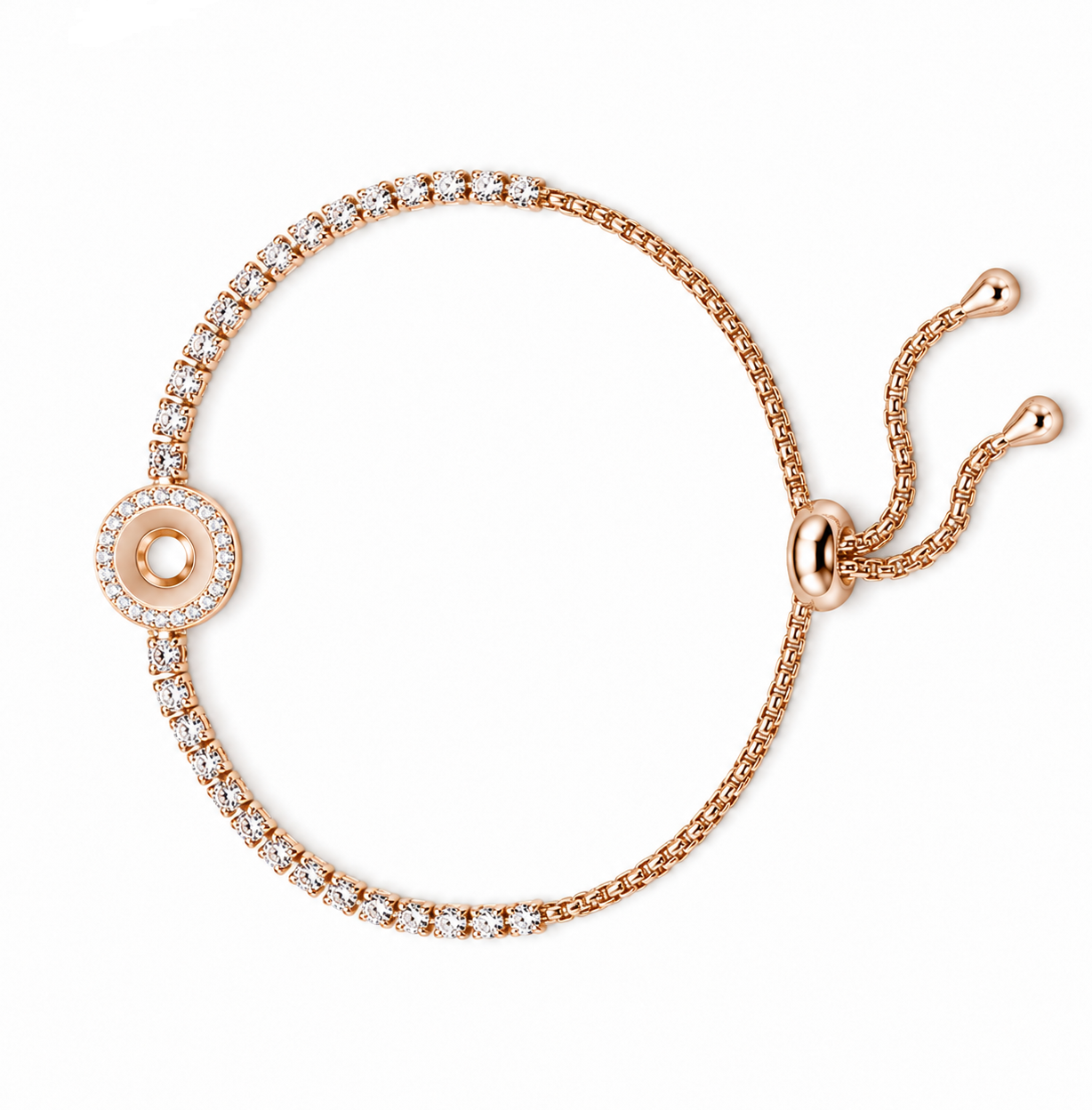 Elegant Adjustable Stone Bracelet