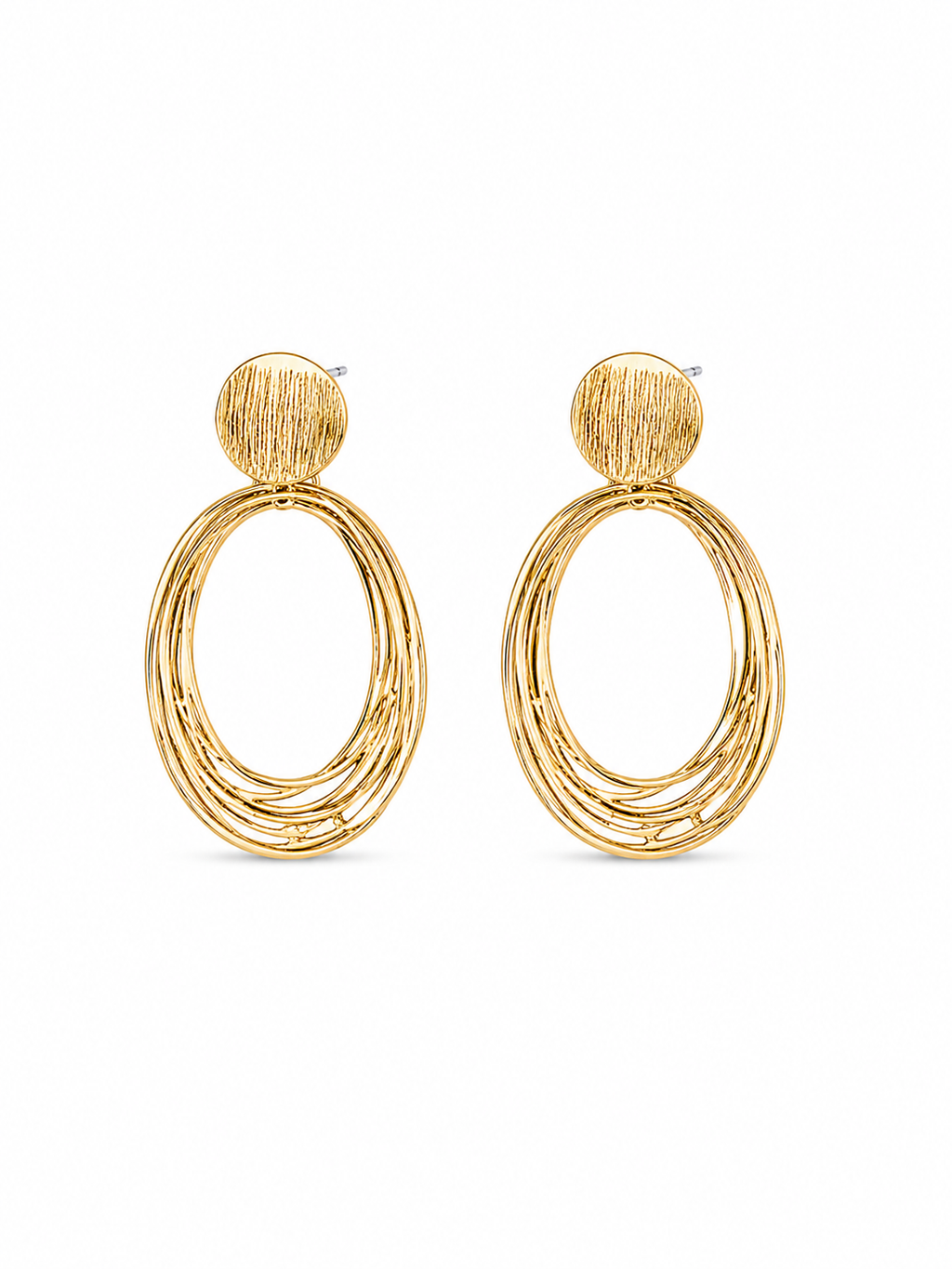 Stainless Steel Oval Dangler
