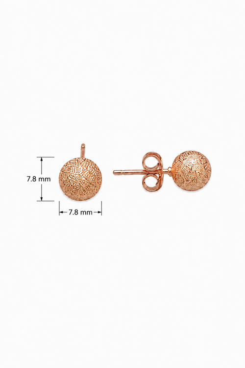 Aiden Golden Glitter Stud