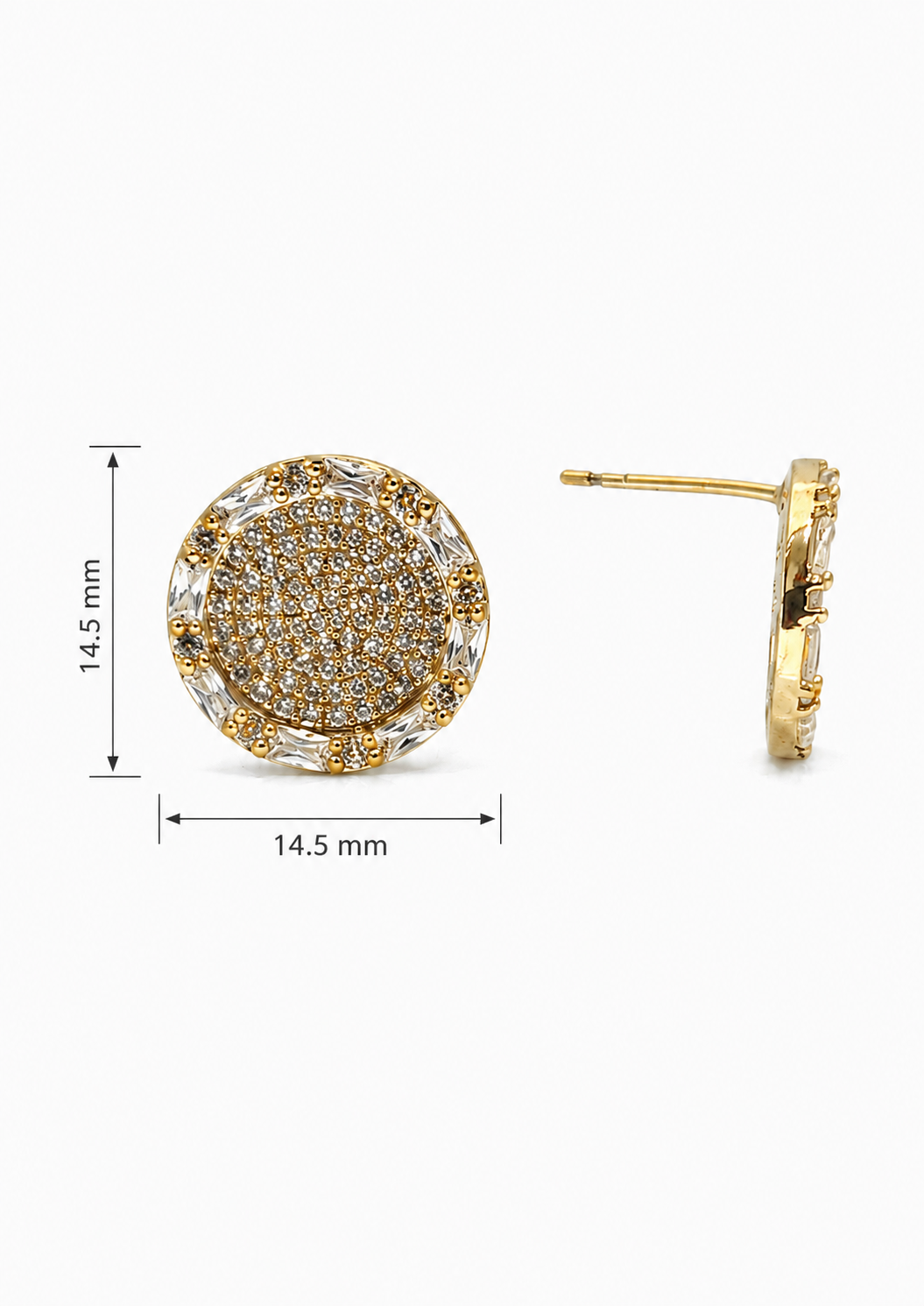 Ella Globe Studs