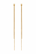 Stainless Steel Long Thread Earring