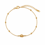Claire Knot Tennis Bracelet