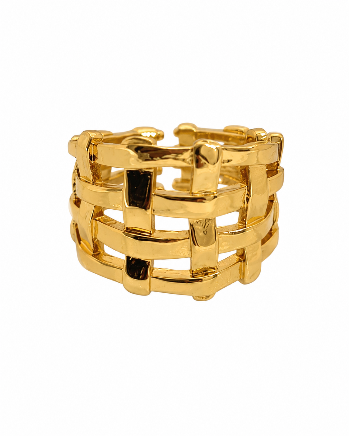 Diana Basket-Weave Ring