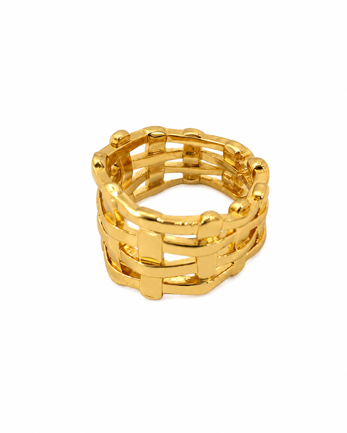 Diana Basket-Weave Ring