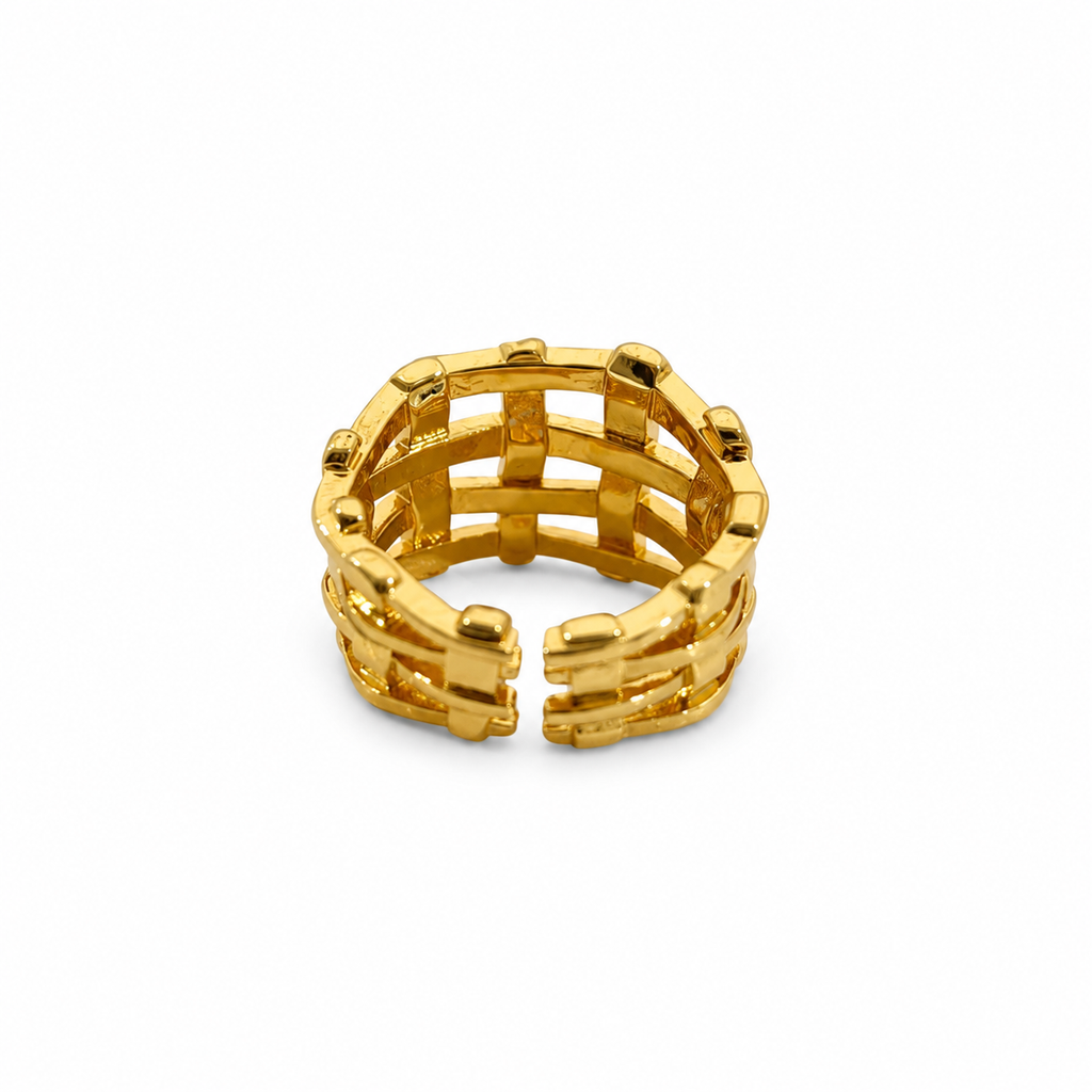 Diana Basket-Weave Ring