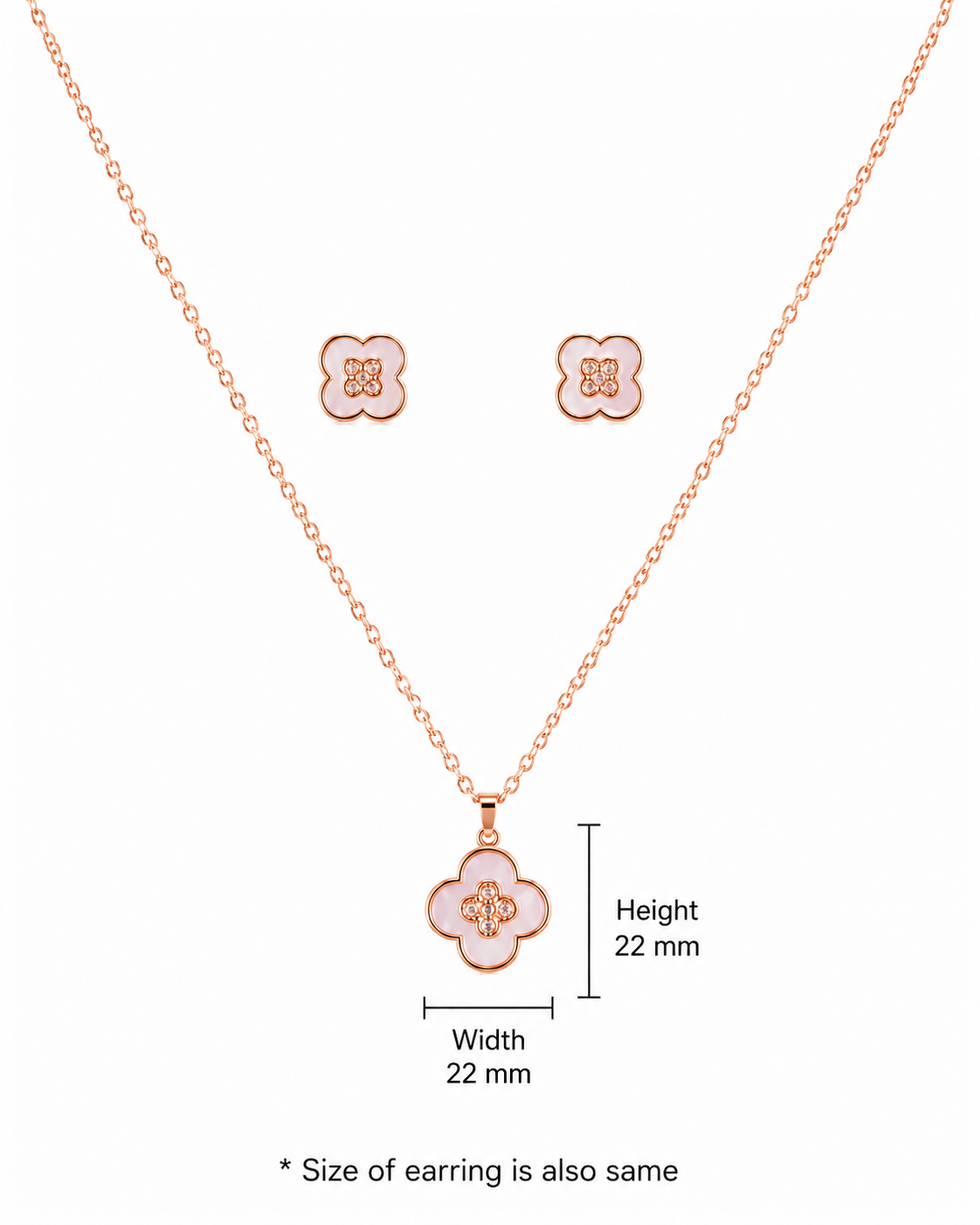 Clover Pendant Set