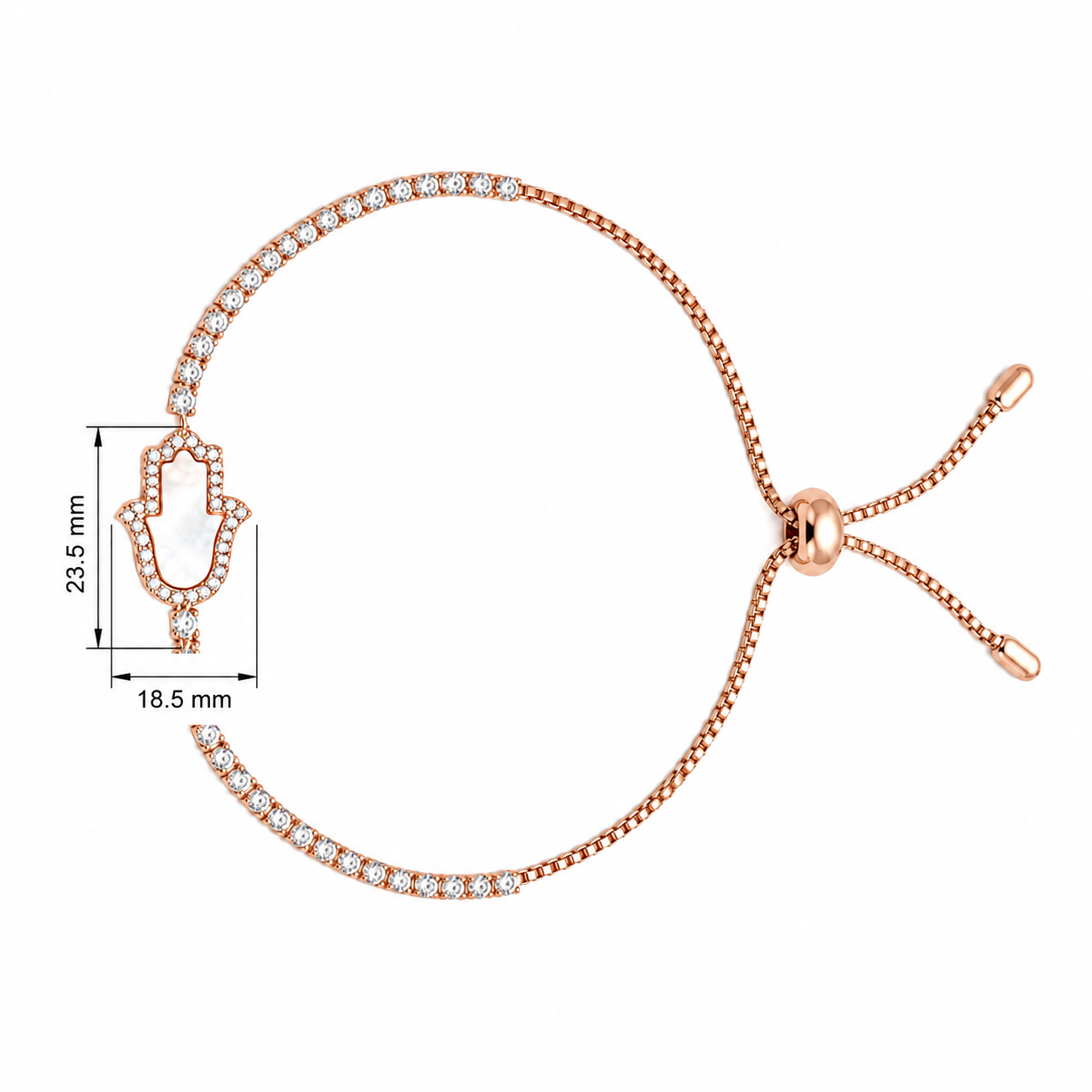 Elegant Stone Adjustable Bracelet
