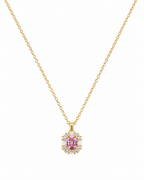 Pink Radiance Pendant Chain