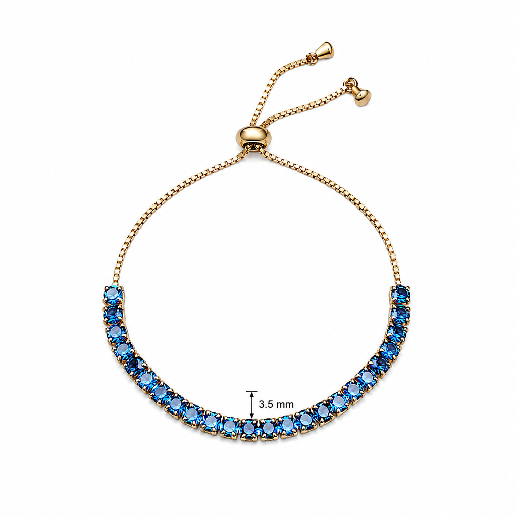 Royal Blue Tennis Bracelet