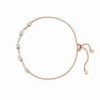 Crystal Curve Adjustable Bracelet