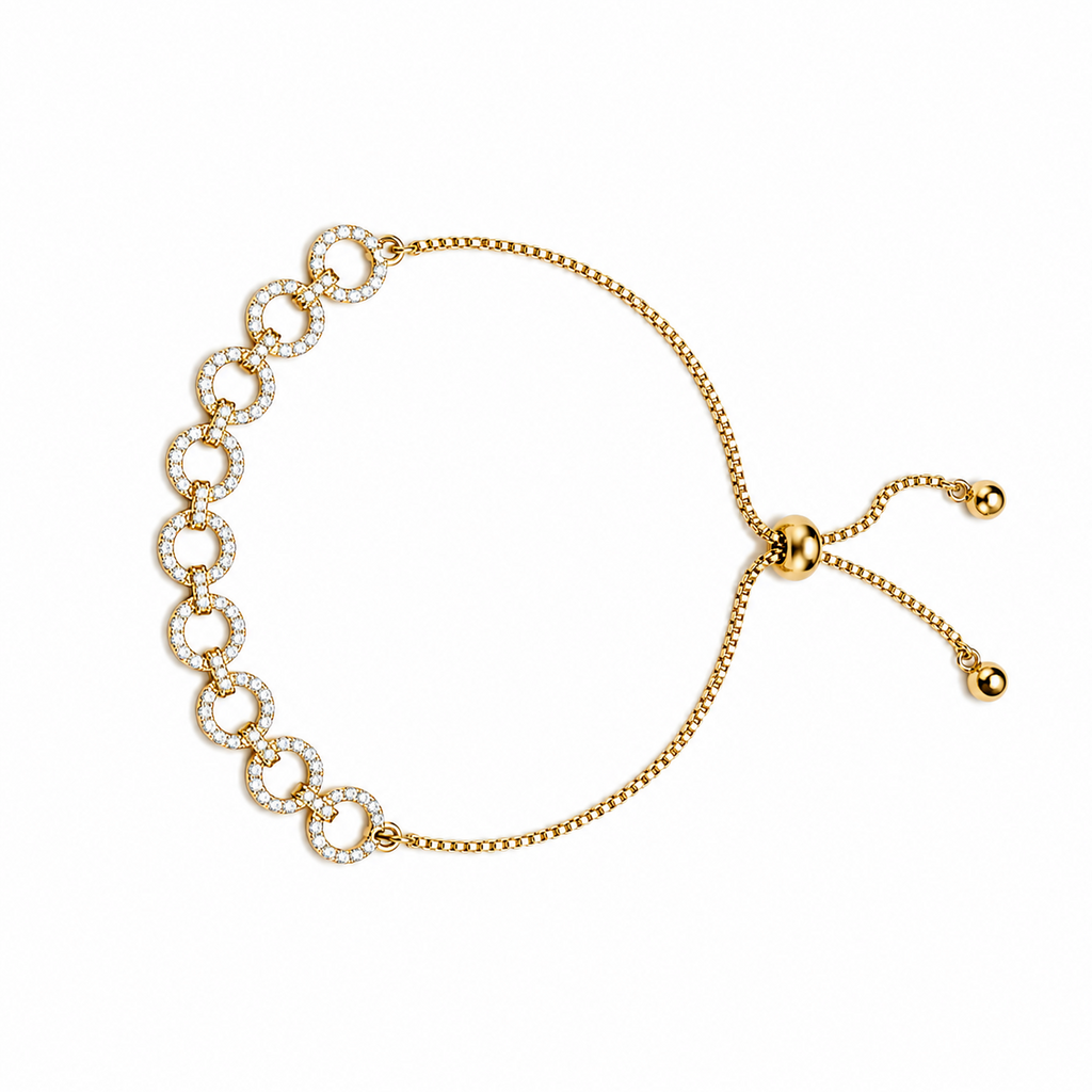 Sparkling Circle Bracelet