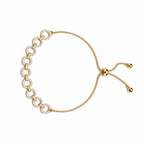 Sparkling Circle Bracelet