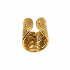 Layered Texture Open Ring