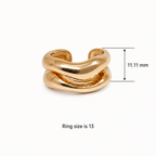 Double Layer Adjustable Ring