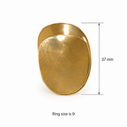 Oval Statement Ring