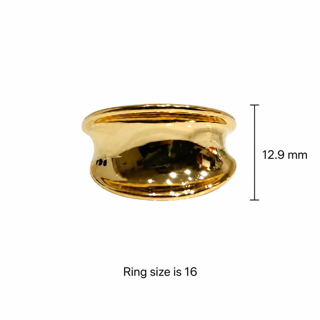 Bold Dome Adjustable Ring