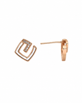 MOP CZ Diamond Stud