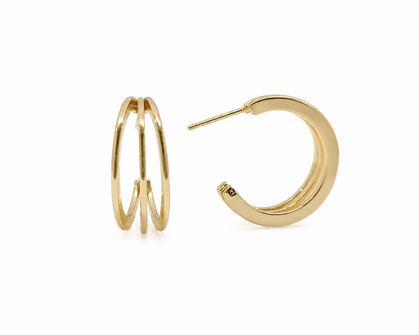 Stainless Steel 3 Liner Hoop