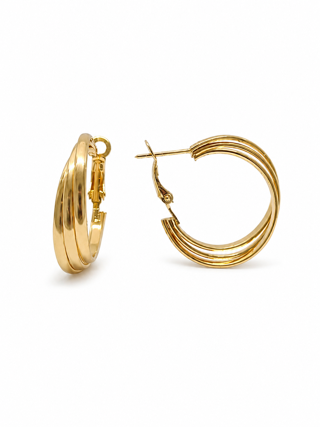 Stainless Steel 3 Liner Hoop