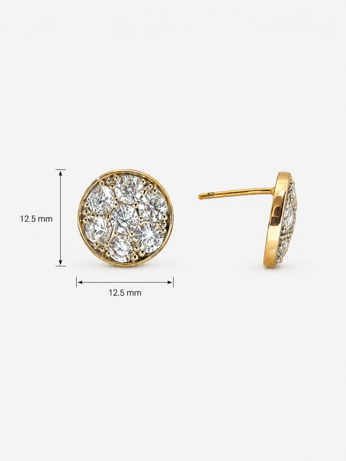 Ariel CZ Diamond Stud
