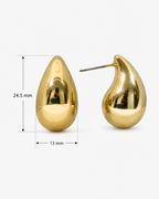 Premium Stainless Steel Pear Drop Earring