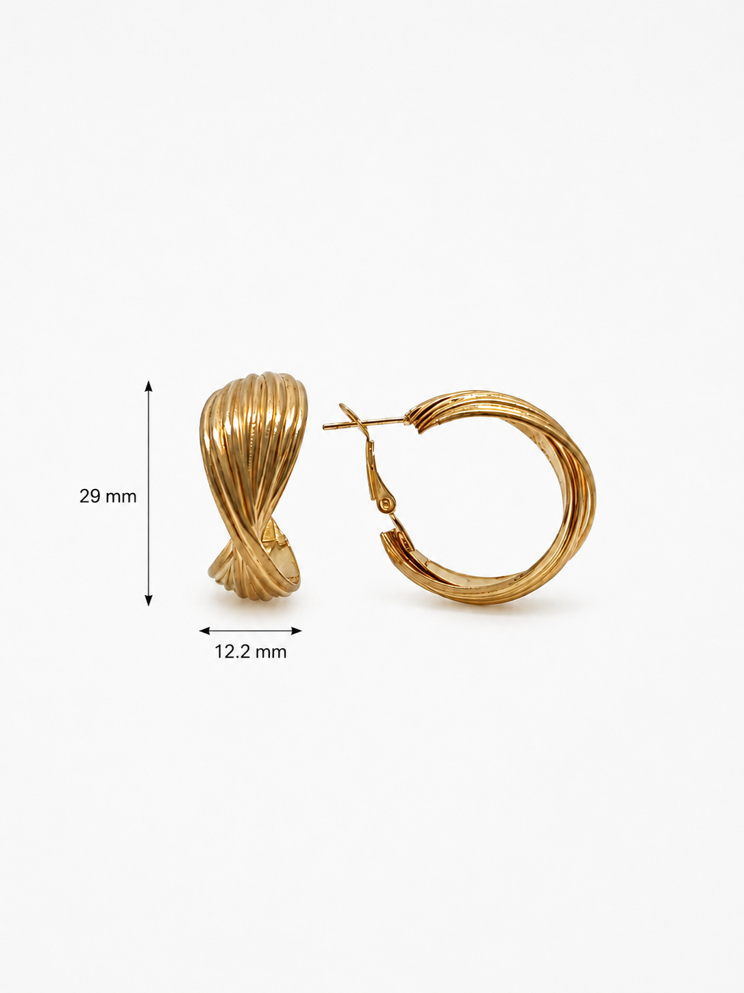 Stainless Steel Twisted Bali