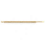 Double Layer CZ Tennis Bracelet