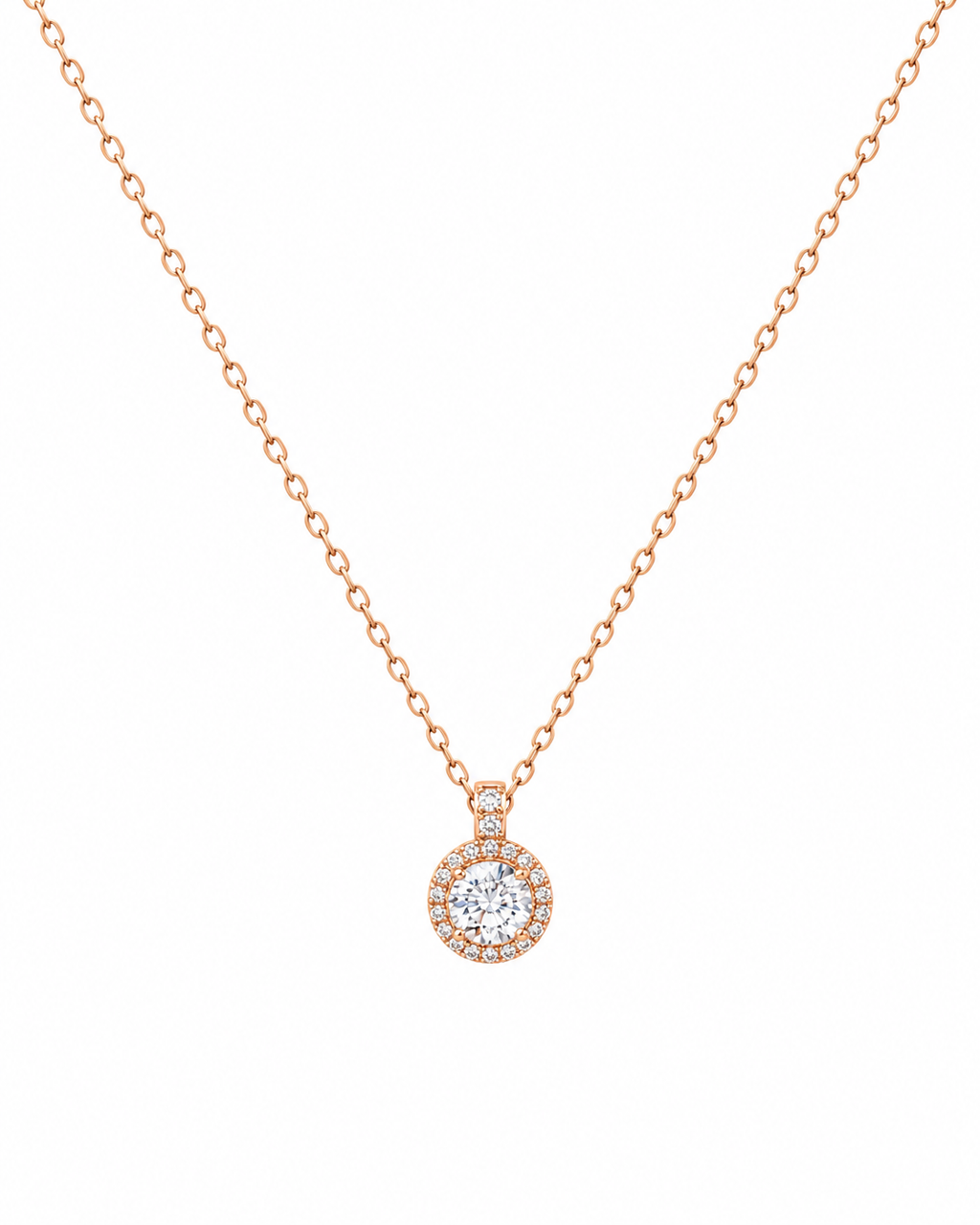 Round Diamond Pendant