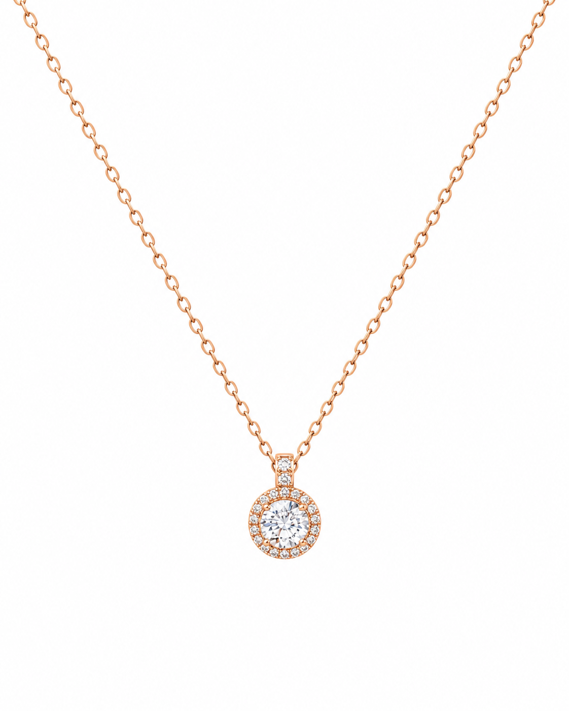Round Diamond Pendant