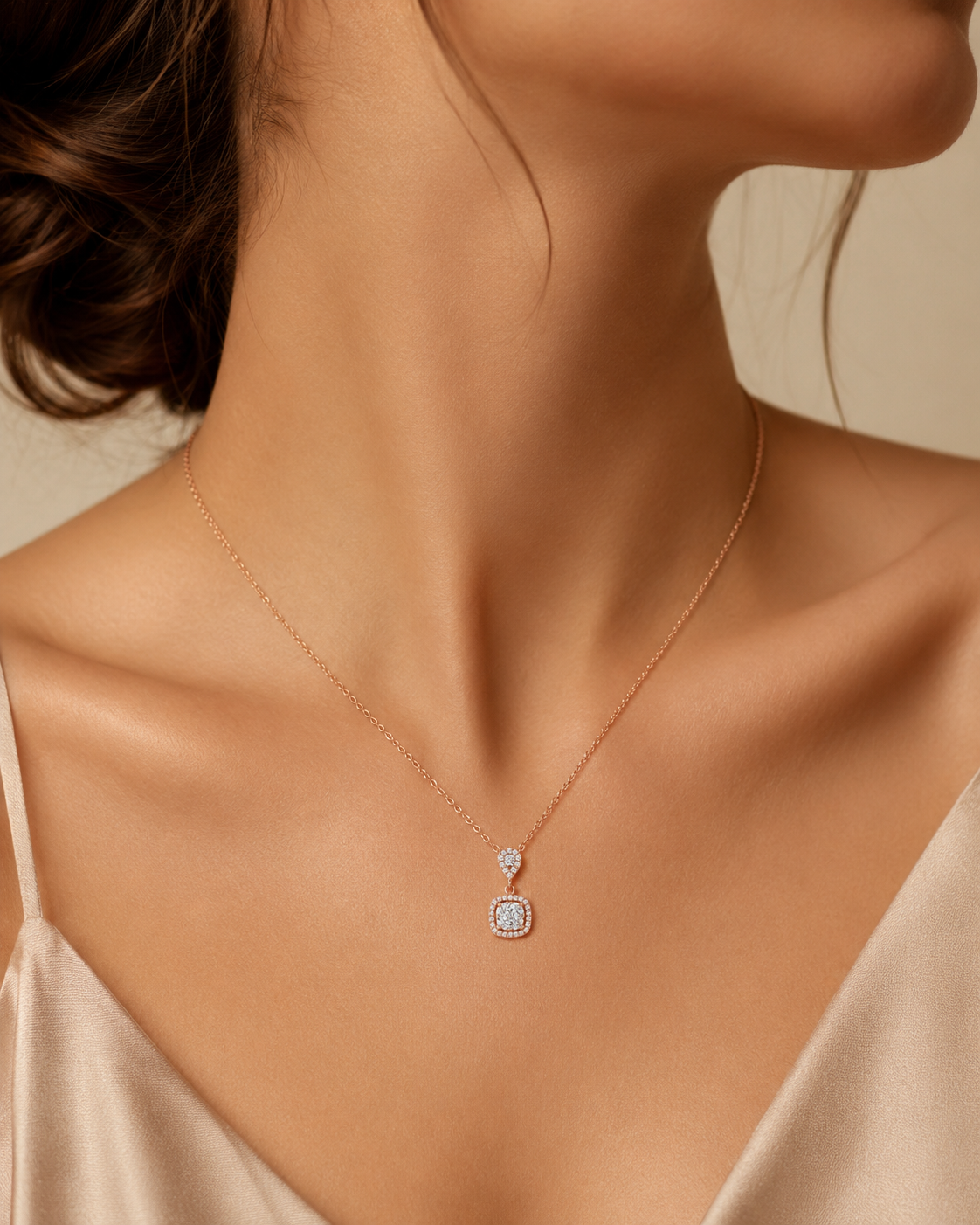 Diamond Studded Pendant