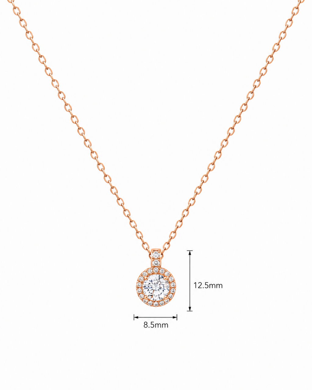 Round Diamond Pendant