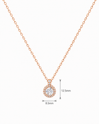 Round Diamond Pendant