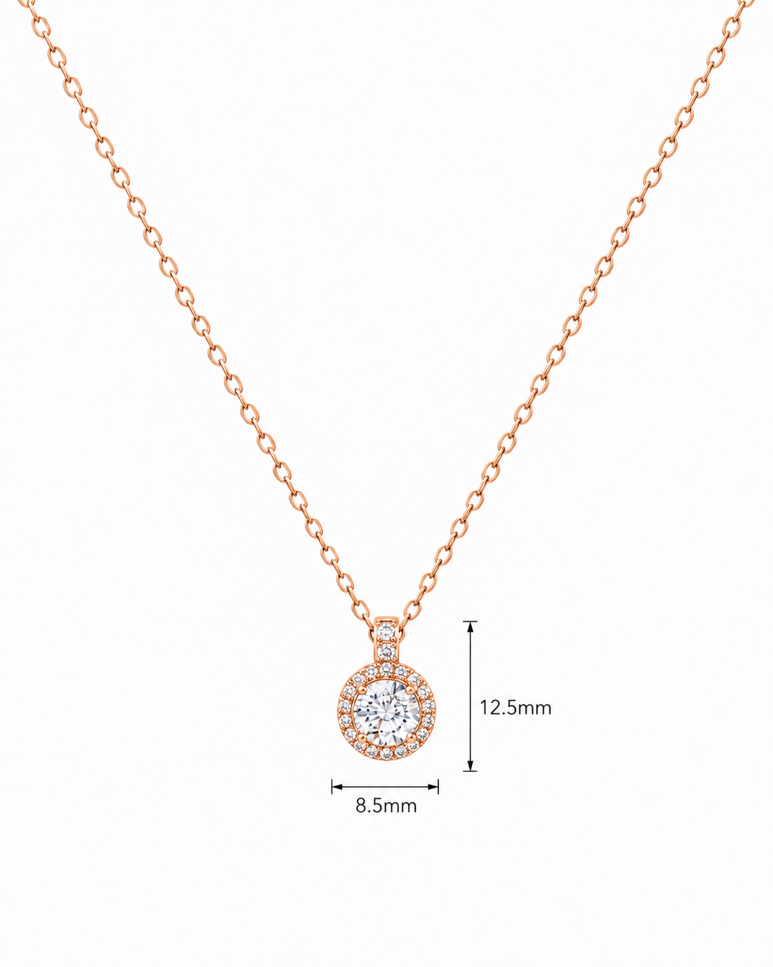 Round Diamond Pendant