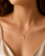 Round Diamond Pendant