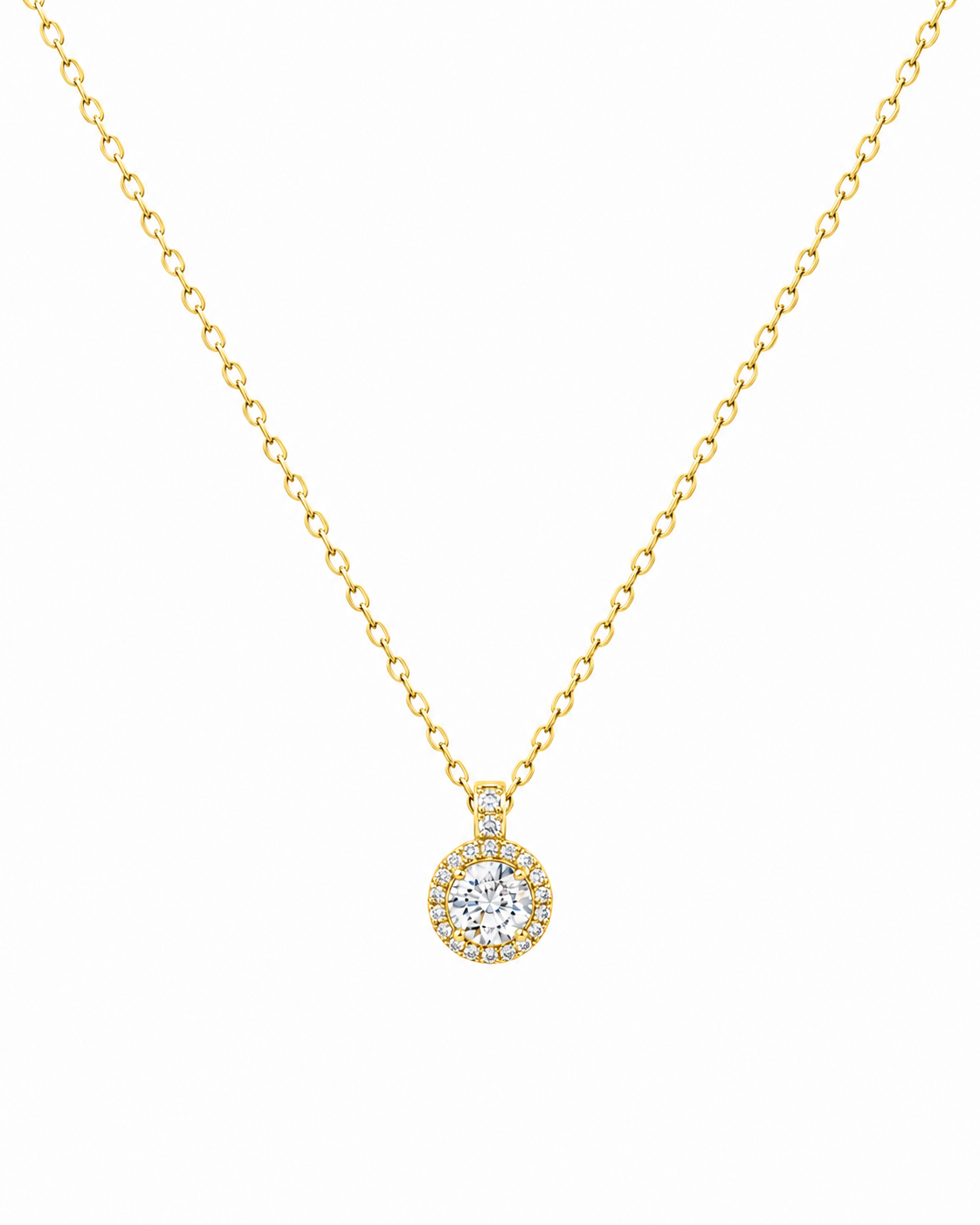 Round Diamond Pendant