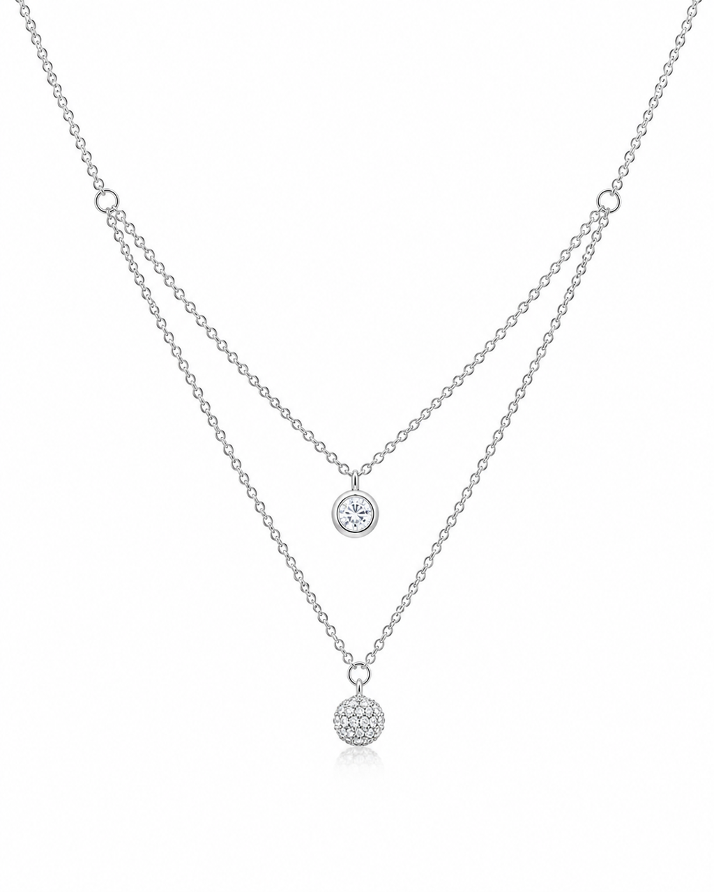Double Lyaer Necklace