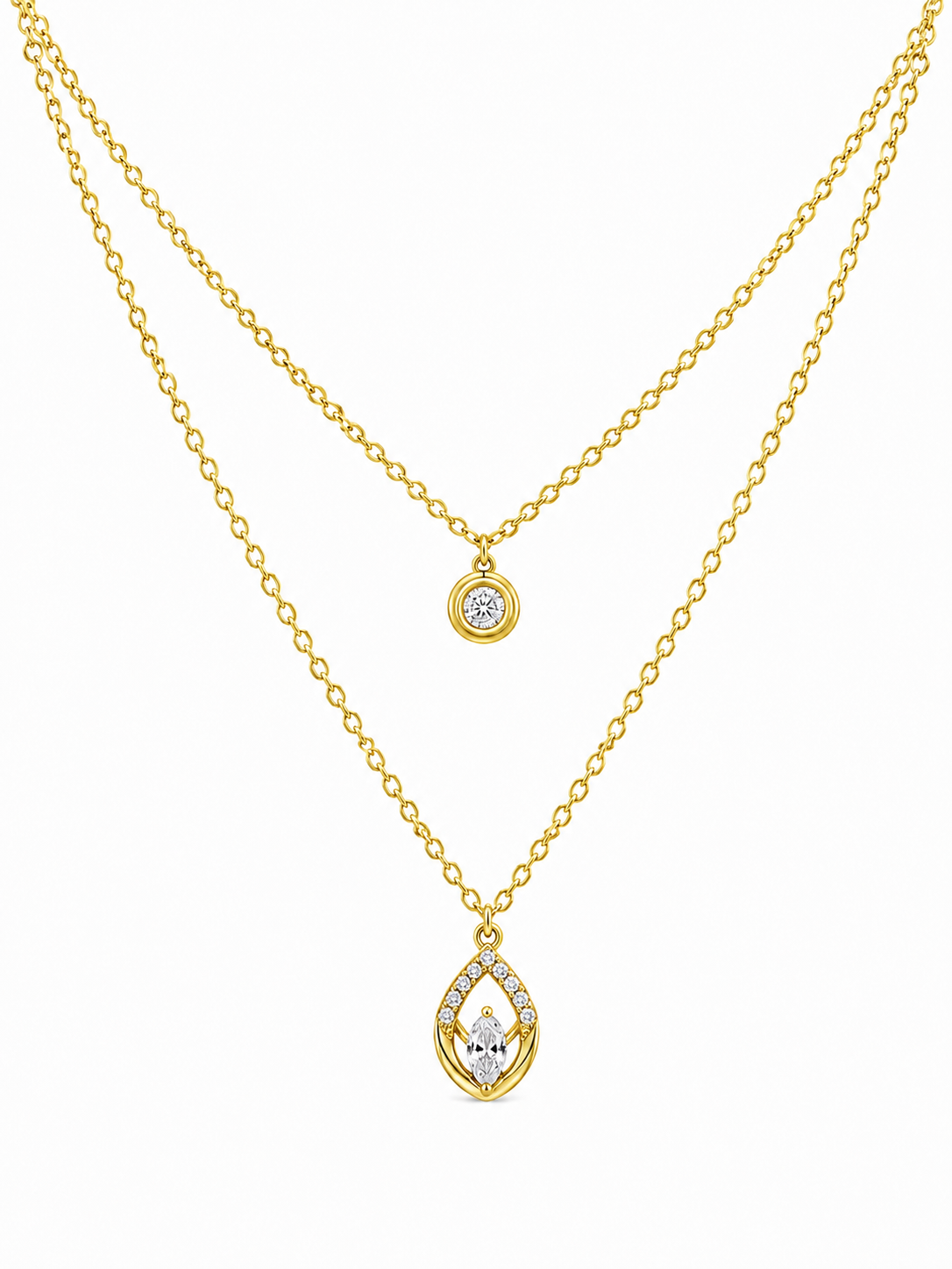 Double Layer Elegant Necklace
