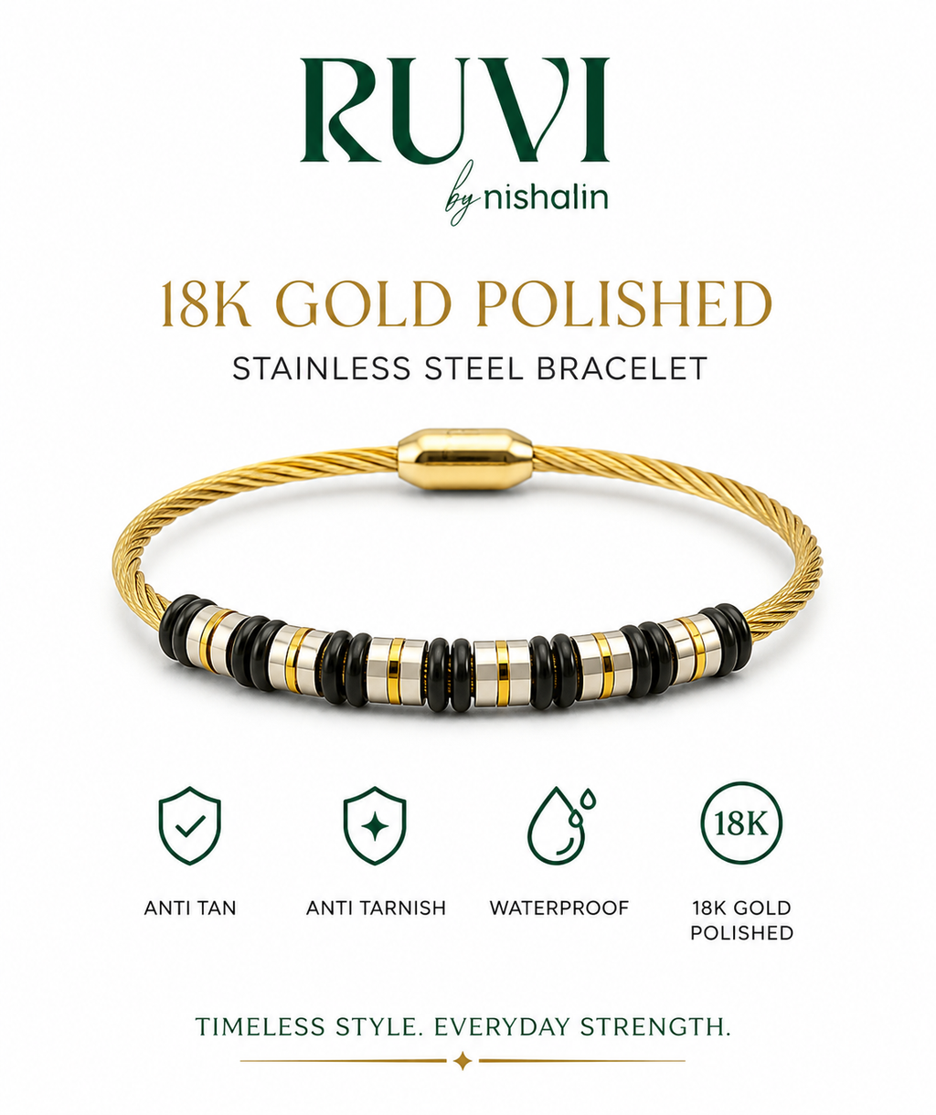 Ruvi Waterproof Signature Mens Bracelet