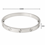 Stainless Steel screw Bracelet