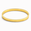 Plain gold Kada