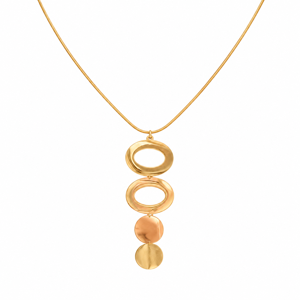 Steel Statement Party Pendant