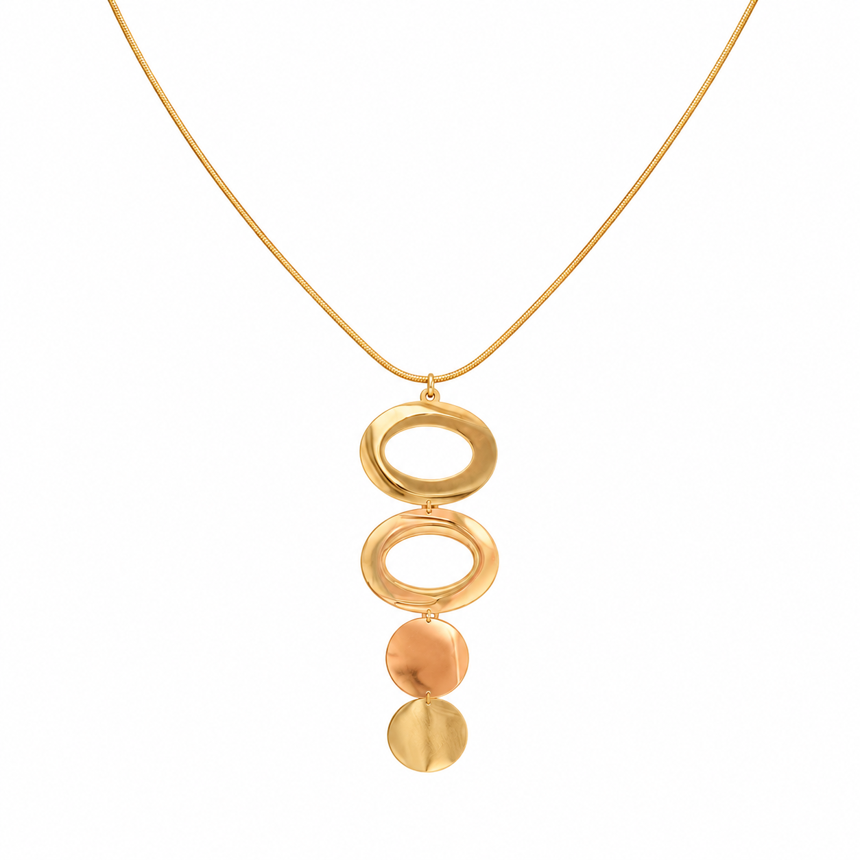 Steel Statement Party Pendant