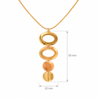 Steel Statement Party Pendant