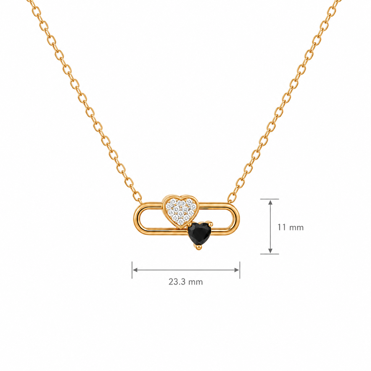 Steel Love Pendant