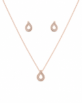 Steel Elegant Everyday Pendant Set