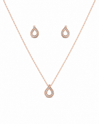Steel Elegant Everyday Pendant Set