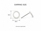 Small Circle Earring