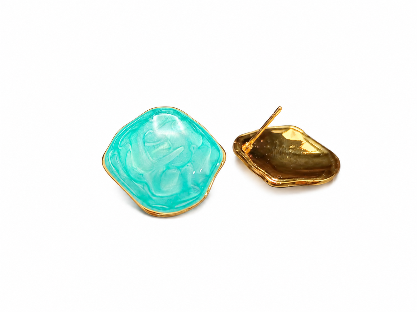 Glitter Resin Earring