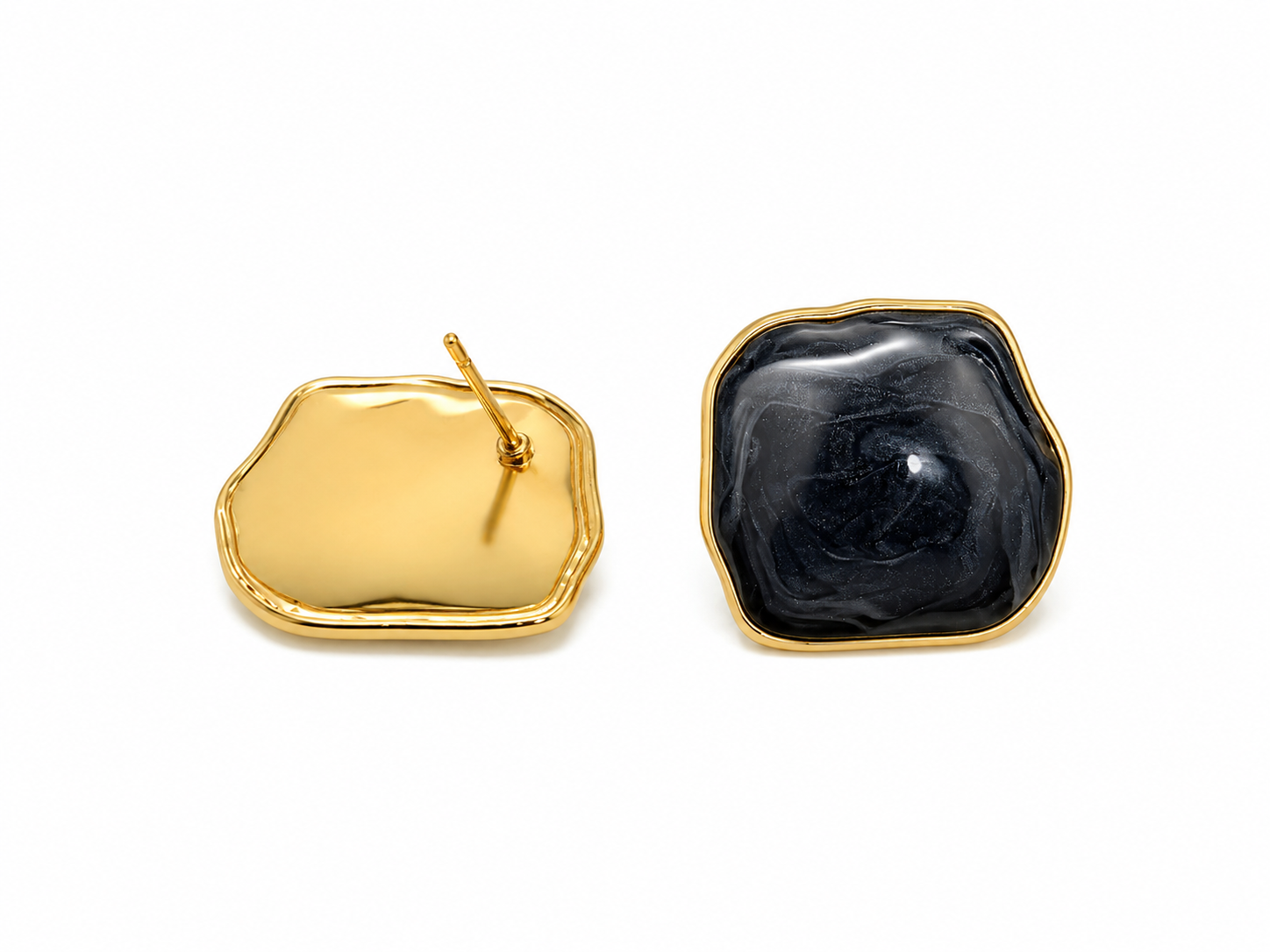 Glitter Resin Earring