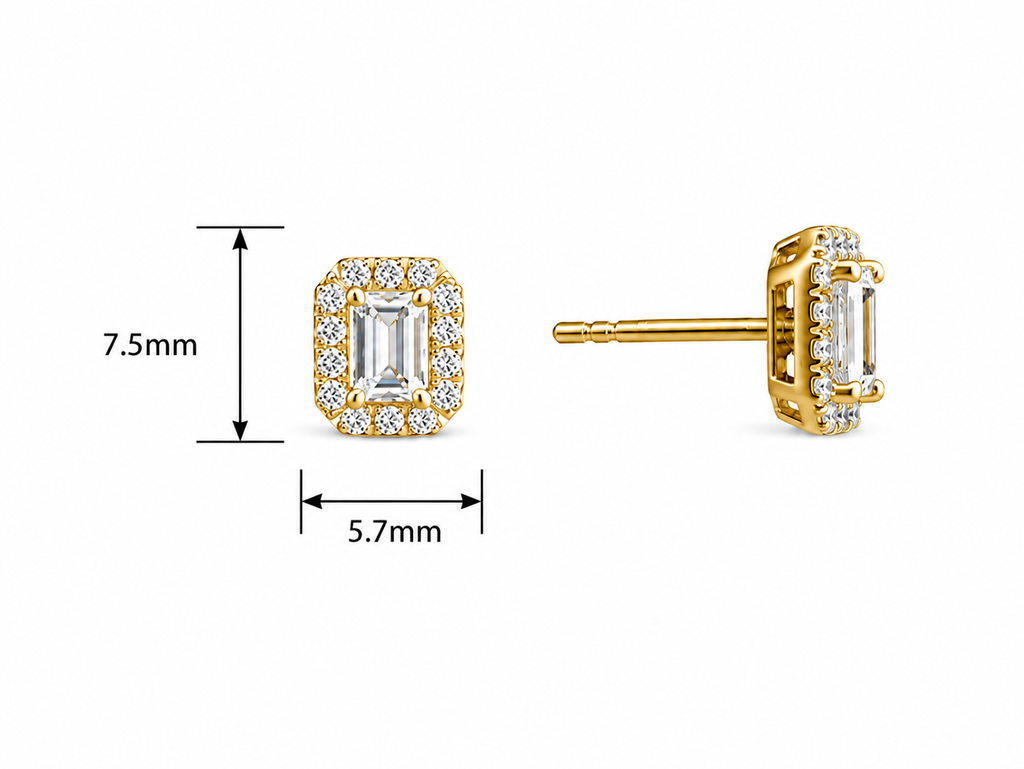 CZ Diamond Small Everyday Stud